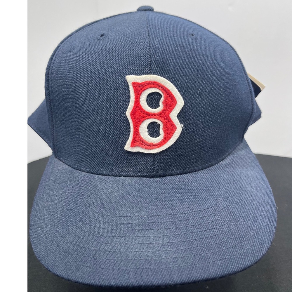 Mitchell & Ness Boston Red Sox 1946 Cooperstown Collection Hat Navy Size 8 1/4